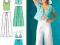 WYKRÓJ wykroje BLUZKI SPODNIE roz 34 - 42 # W 407