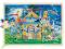Puzzle PAŁAC drewniane aż 192ele na podkładce GOKI