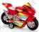 MOTOCYKL  MOTOR  ścigacz  napęd  3 KOLORY