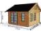 DOMEK DOMKI DREWNIANE DREWNIANY 70 mm TORONTO 1