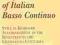 The Performance of Italian Basso Continuo Style in