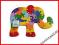 *PUZZLE drewniane - klocki SŁOŃ*