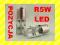 ZAROWKA LED CAN BA15 R5W DIODY 16x5050 CZERWONA
