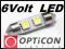 6 Volt Żarówka LED 2x SMD 5050 36mm C5W SV8.5 6V