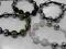bransoletka kulki shamballa kolory  743