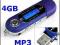 MP3 Odtwarzacz 4GB Klasyczny na baterię AAA LCD