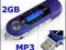 MP3 Odtwarzacz 2GB Klasyczny na baterię AAA LCD