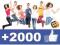 2000 FANÓW Aktywnych FACEBOOK FV PROMOCJA Lubię to