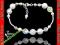 BR441 BRANSOLETKA SWAROVSKI ELEMENT ślub shamballa