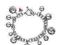 BIŻUTERIA DAMSKA GUESS - BRANSOLETKA UBB80812