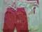 NOWE spodnie dresowe różowe NY 4-5  110