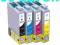 10x T22 Tusz do Epson Stylus S22 SX125 SX130 SX130