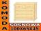 Komoda sosnowa 100
