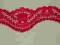 Koronka elastyczna gumka taśma ozdobna