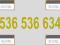-- 536 536 634 -- ZŁOTY NUMER PLAY, F. VAT 23%