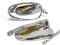 LUSTERKA UNIWERSALNE CHROM KOMPLET 10MM CHOPPER