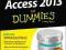 Access 2013 For Dummies