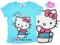 HELLO KITTY TURKUSOWA BLUZECZKA r. 80 / 86 #0316