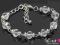 GALART B1I89 BRANSOLETKA Z ZAWIESZKAMI CHARMS 1SZT