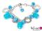 GALART B1D07 BRANSOLETKA Z ZAWIESZKAMI CHARMS 1SZT