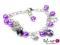 GALART B1D12 BRANSOLETKA Z ZAWIESZKAMI CHARMS 1SZT