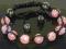 S004 Bransoletka Shamballa z kryształami Swarovski