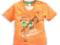 C&amp;A BLUZKA T-SHIRT POMARAŃCZOWA SŁOŃ r.92