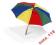 Parasol automatyczny kolorowe pasy 4176