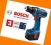 BOSCH WKRĘTARKA GSR 14V 2X1,5AH + WALIZKA BOSCH