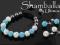 SHAMBALLA BRANSOLETA 11KUL + KOLCZYKI - 10mm