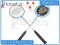 Badminton zestaw ROX 1003 2 rakietki 3 lotki