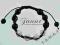 BRANSOLETKA SHAMBALLA 4 KULE CRYSTAL