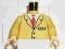 973p83c01 Yellow Torso Train Suit and Tie Patter