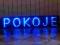 LED REKLAMA ZEWNĘTRZNA POKOJE 103,5x21 cm