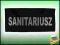 SANITARIUSZ emblemat do naszycia NASZYWKA odblask