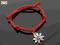 Br6032 extra modna * BRANSOLETKA CHARMS KWIATEK *