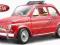 Fiat 500 L 1968 Promocja Bburago STAR 1:24 21031