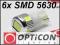 Żarówka Led 6x SMD 5630 W5W T10 12V DC 194 Renault