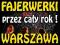 ZIMNE OGNIE FAJERWERKI WARSZAWA POLSKA CAŁY ROK !!