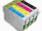 KOMPLET XL TUSZ EPSON T1285 T1281 T1282 T1283 1285