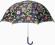 Playshoes Parasol Przeciwdeszczowy ciemny fiolet