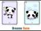 KAWAII PANDA Apple iPad Mini etui pokrowiec cover