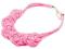 -ILOKO- NASZYJNIK NEON PINK CORD