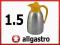 Termos 1.5 l. żółty ze stali nierdzewnej próżniowy