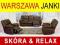 Zestaw Skórzany 3+1+1 SKÓRA RELAKS Bostonsofa W-wa