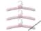 BLACK RED WHITE Wieszak pink lady kpl.3 szt