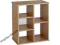 Otwarty Regał PÓŁKA do Pokoju BIURA  DĄB