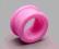 Kolczyk tunel plug piercing silikon pink różo 16mm