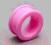 Kolczyk tunel plug piercing silikon pink różo 18mm