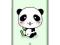 iPAD MINI WI-FI Head Case Panda ETUI miętowy